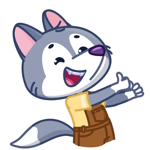 Стикер 17 Theo Wolf