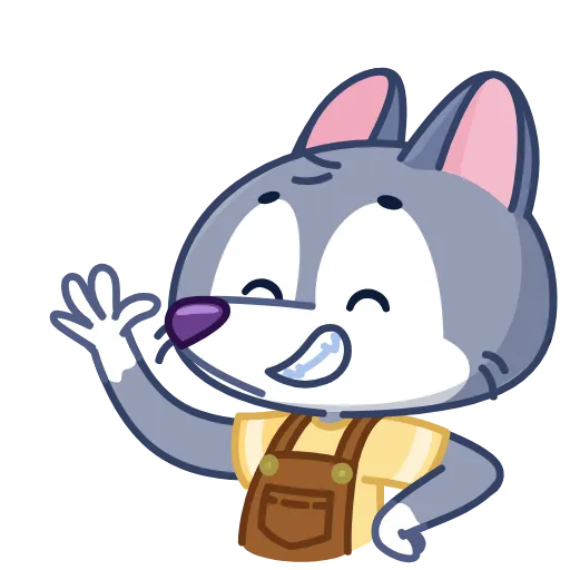Стикер 22 Theo Wolf