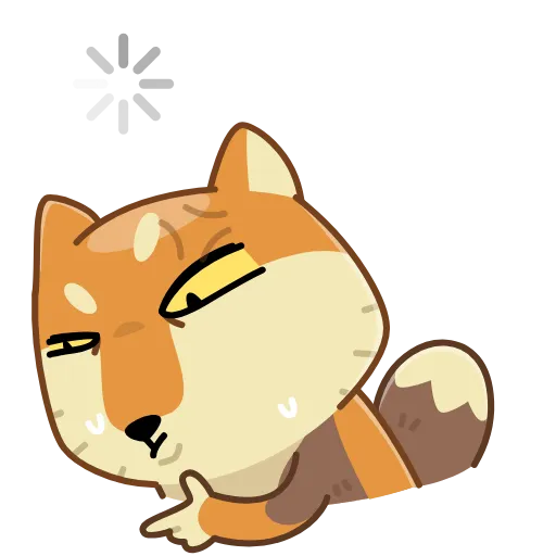 Стикер 8 Tibetan Fox
