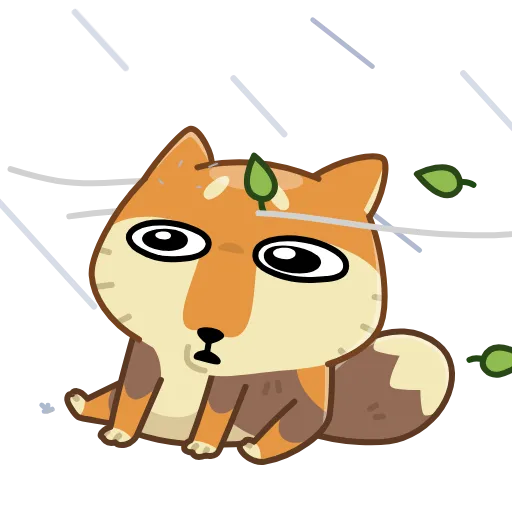Стикер 13 Tibetan Fox
