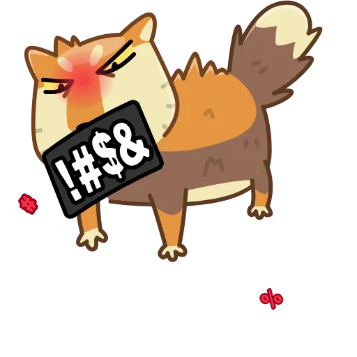Стикер 22 Tibetan Fox
