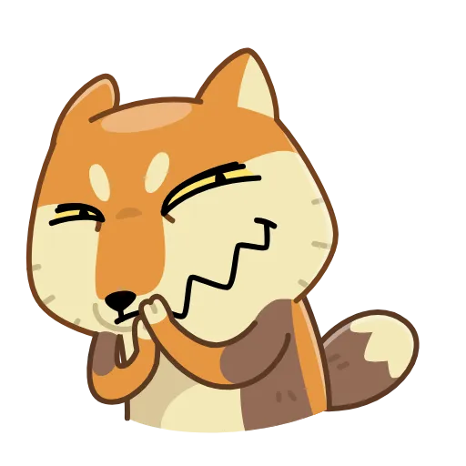 Стикер 10 Tibetan Fox