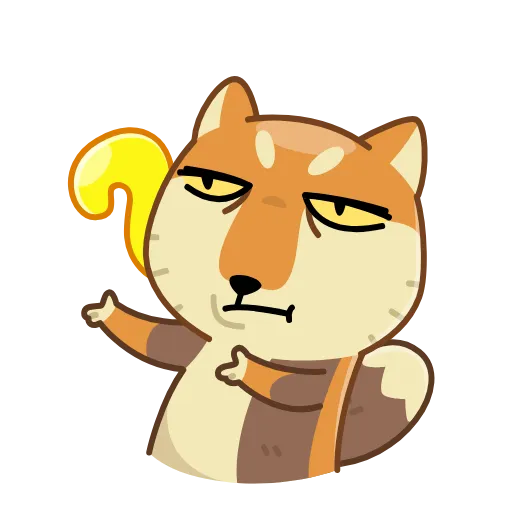 Стикер 18 Tibetan Fox