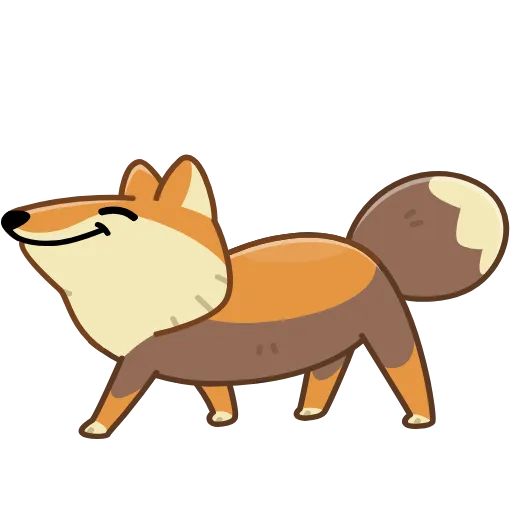 Стикер 16 Tibetan Fox