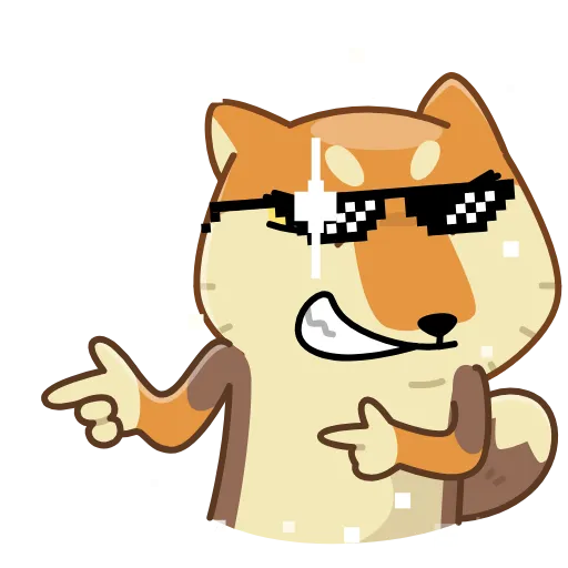 Стикер 7 Tibetan Fox