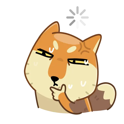 Стикер 9 Tibetan Fox