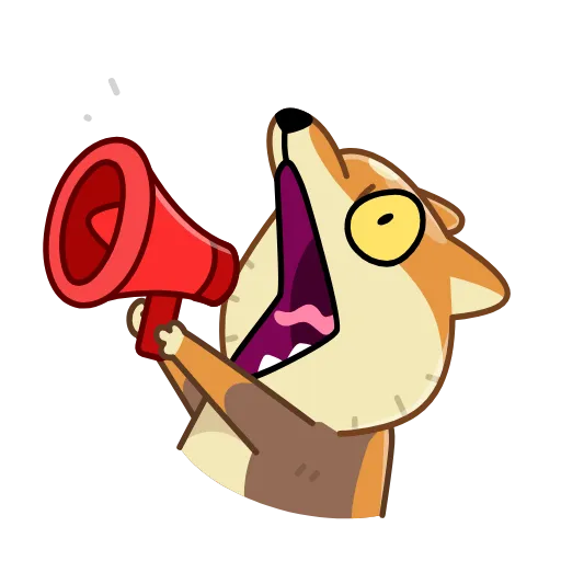 Стикер 15 Tibetan Fox