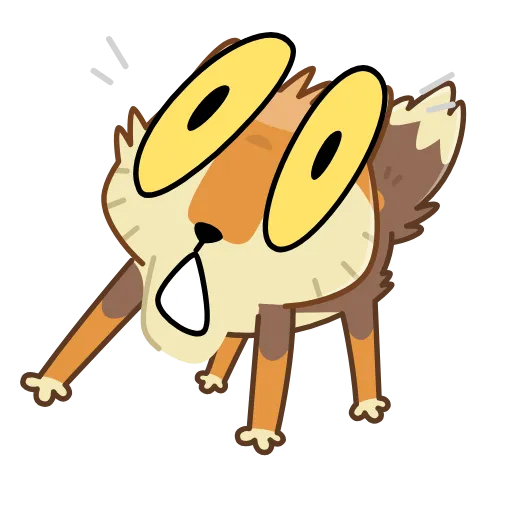 Стикер 5 Tibetan Fox