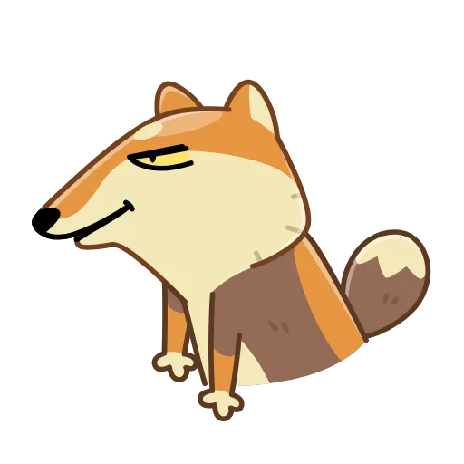 Стикер 16 Tibetan Fox