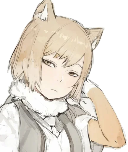 😍 Стикер «Tibetan Sand Fox» для Telegram