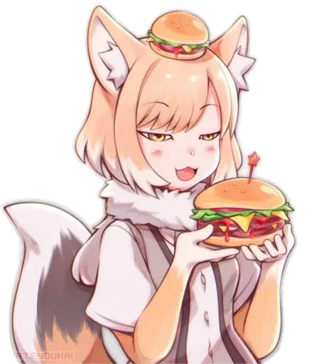 😍 Стикер «Tibetan Sand Fox» для Telegram
