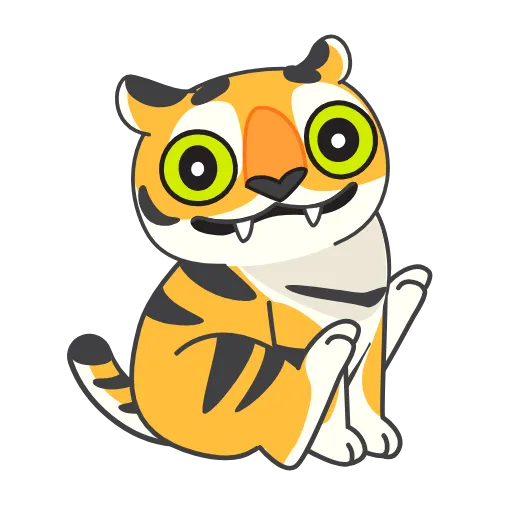 🏃‍♂️ Стикер «Тигрус» для Telegram
