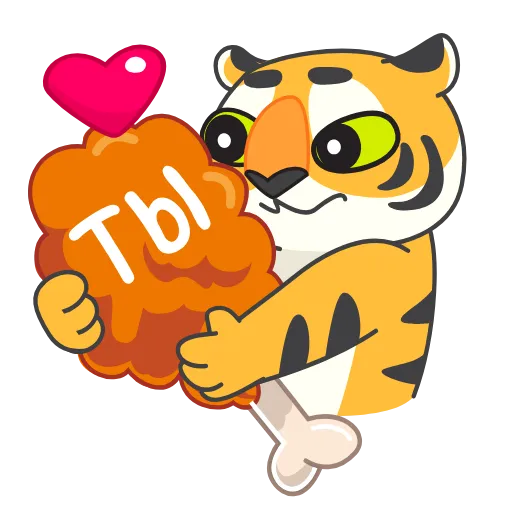 😘 Стикер «Тигрус» для Telegram