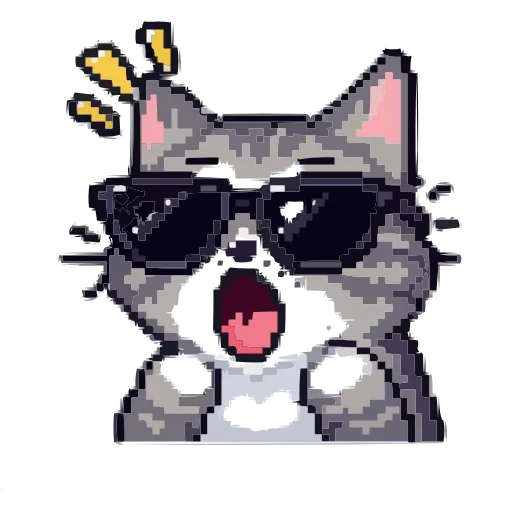 Стикер 16 Кот Тихон