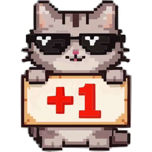 Стикер 24 Кот Тихон