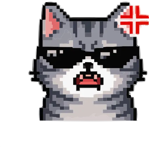 Стикер 17 Кот Тихон