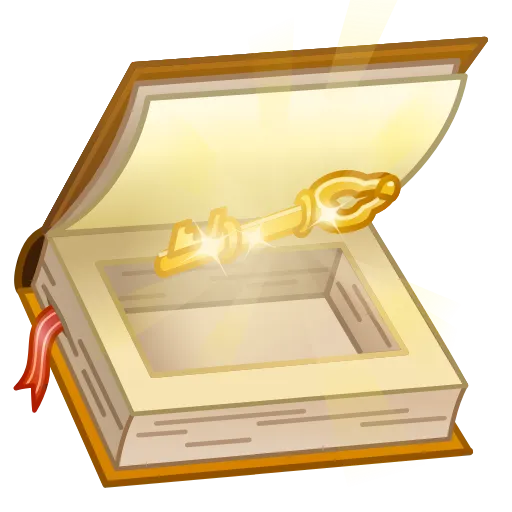 📕 Стикер «Timeless Book» для Telegram