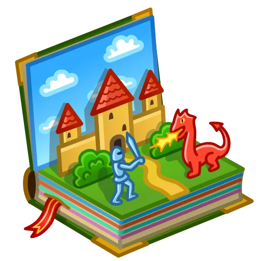 📕 Стикер «Timeless Book» для Telegram