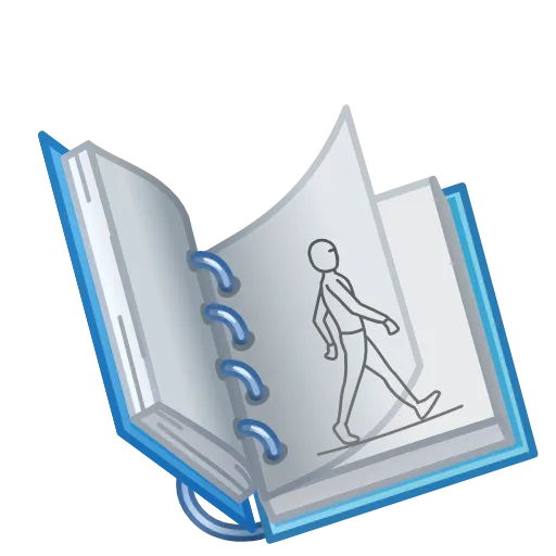 📕 Стикер «Timeless Book» для Telegram
