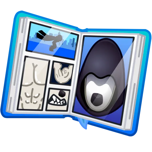 📕 Стикер «Timeless Book» для Telegram