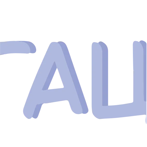 🤩 Эмодзи «Серые буквы» для Telegram