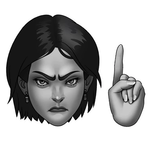 😠 Стикер «Tiny Bunny / Зайчик» для Telegram