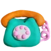 Стикер 26 Tiny Clay