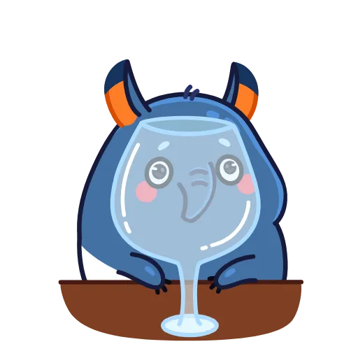 Стикер 8 Tipsy