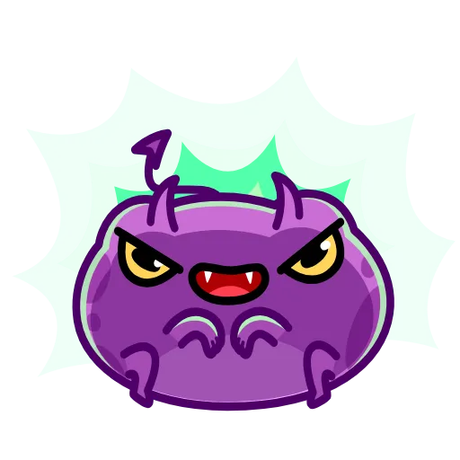 Стикер 10 Disgruntled Toad - Недовольная Жаба