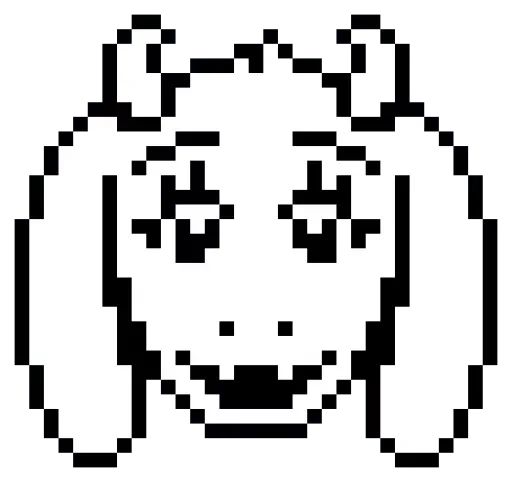 😃 Стикер «Undertale and Deltarune» для Telegram