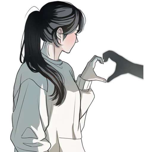 🫶 Стикер «Знак любви» для Telegram