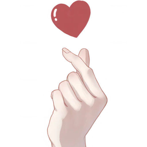 🫶 Стикер «Знак любви» для Telegram