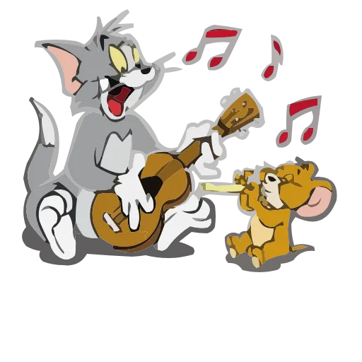 Стикер 38 Tom & Jerry HD