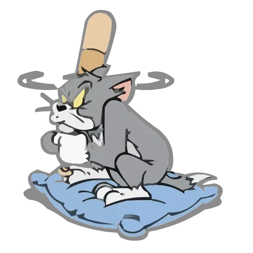 Стикер 36 Tom & Jerry HD