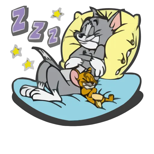 Стикер 17 Tom & Jerry HD
