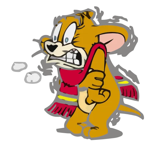 Стикер 34 Tom & Jerry HD