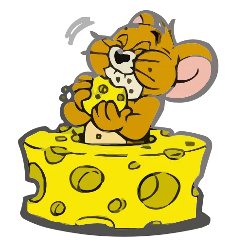Стикер 18 Tom & Jerry HD