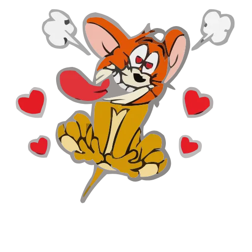 Стикер 3 Tom & Jerry HD
