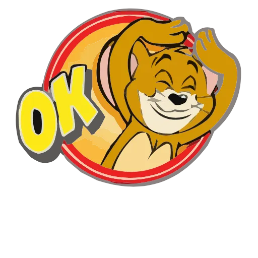 Стикер 5 Tom & Jerry HD