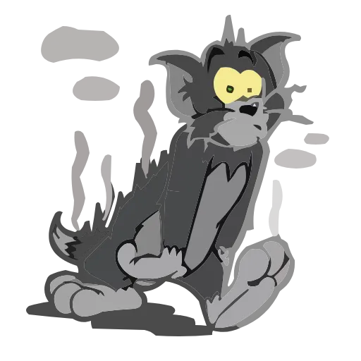 Стикер 10 Tom & Jerry HD
