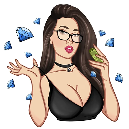 Стикер 11 TonCoin Diamonds
