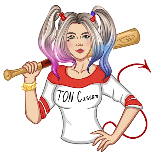 Стикер 7 TonCoin Diamonds