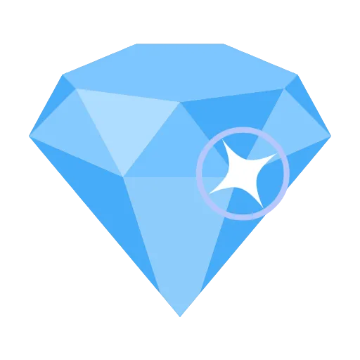 Стикер 3 Ton Diamonds Animoji
