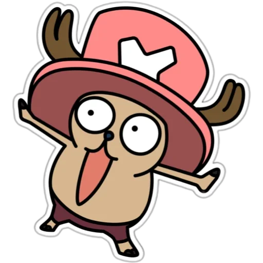😱 Стикер «Chopper» для Telegram