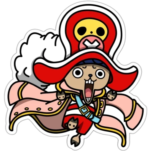 😰 Стикер «Chopper» для Telegram