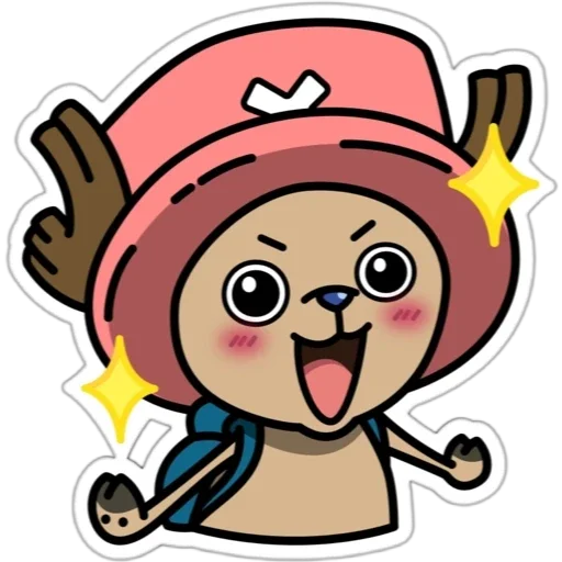 🤩 Стикер «Chopper» для Telegram