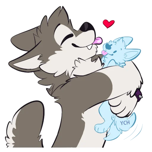 💜 Стикер «Toony Faust (crazyhusky)» для Telegram