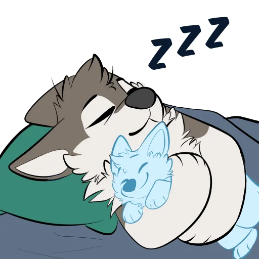 💤 Стикер «Toony Faust (crazyhusky)» для Telegram