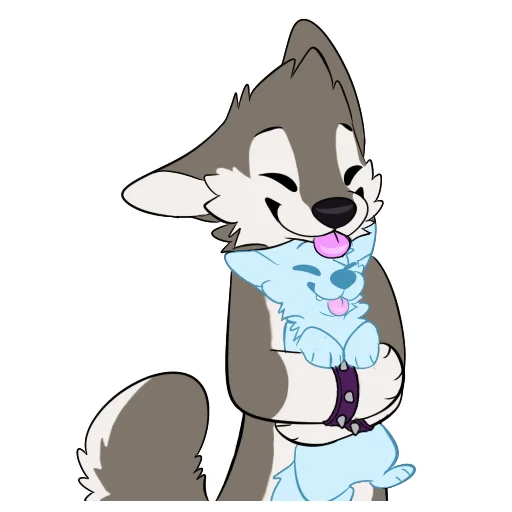 Стикерпак Toony Faust (crazyhusky) для Telegram
