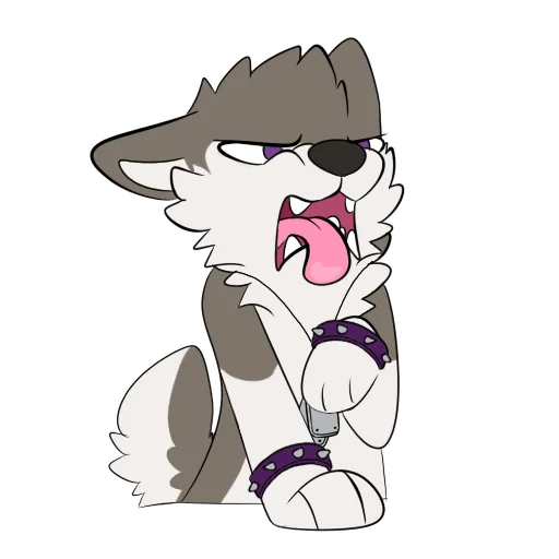 🤮 Стикер «Toony Faust (crazyhusky)» для Telegram